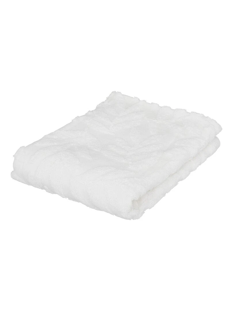 Serviette de toilette invite tencel Ciselle Blanc