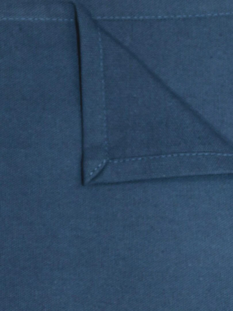 Serviette de table unie et colorée Bleu marine