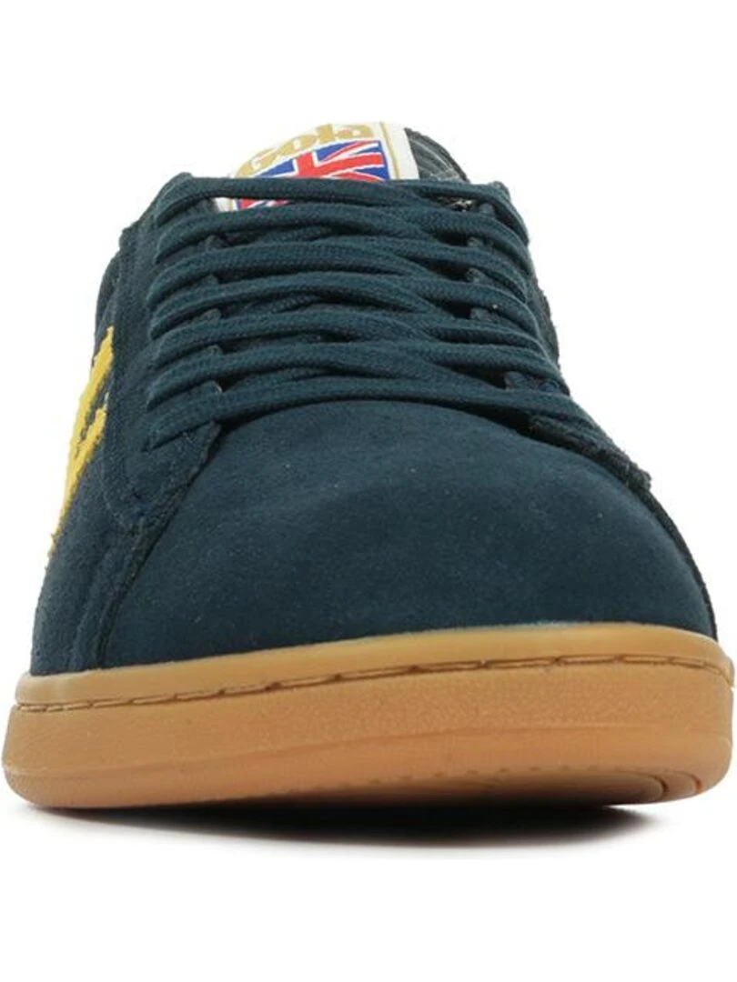 Baskets Gola Harrier Suede   Vert olive