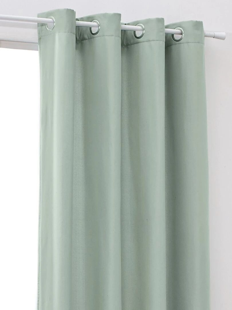 Rideau isolant thermique   Vert clair