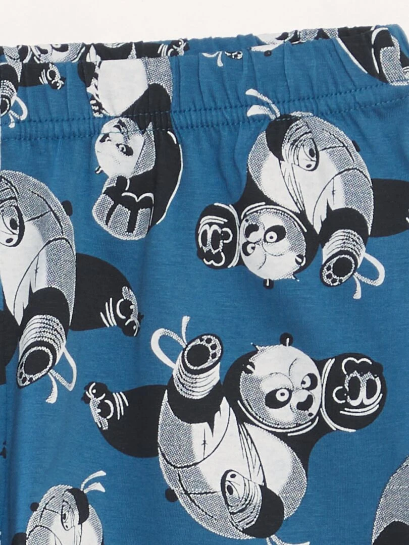 Pyjama short 'Kung Fu Panda'   2 pièces   Bleu