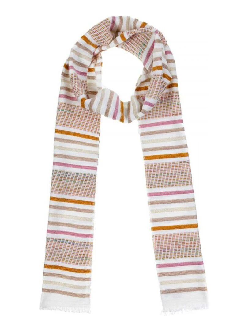 Echarpe Zora Fabriqué en France Beige