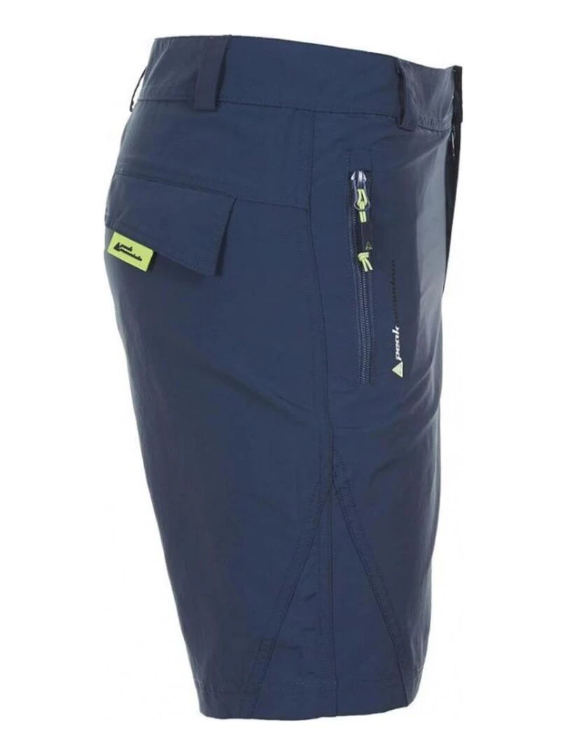 Short de randonnée homme CUAD   PEAK MOUNTAIN   Bleu