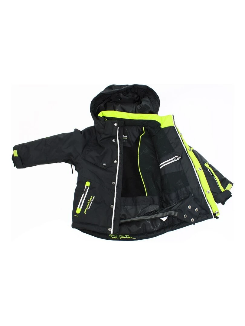 Ensemble de ski garçon ECOSMIC   PEAK MOUNTAIN   Noir Vert