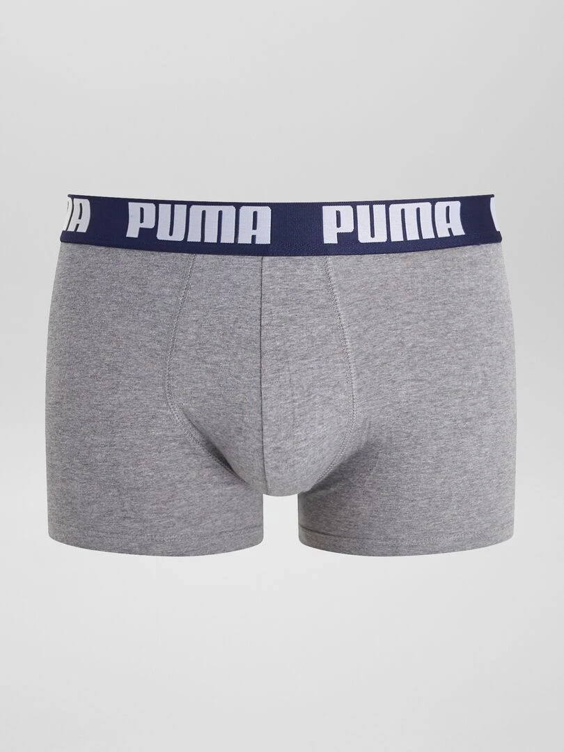 Boxers 'Puma'   Lot de 4   Bleu/noir/rouge