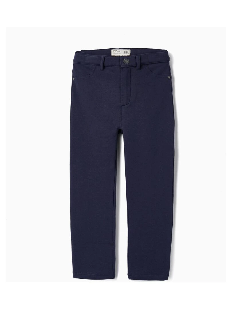 Jeggings en coton pour fille NORTHERN CALLING Bleu foncé