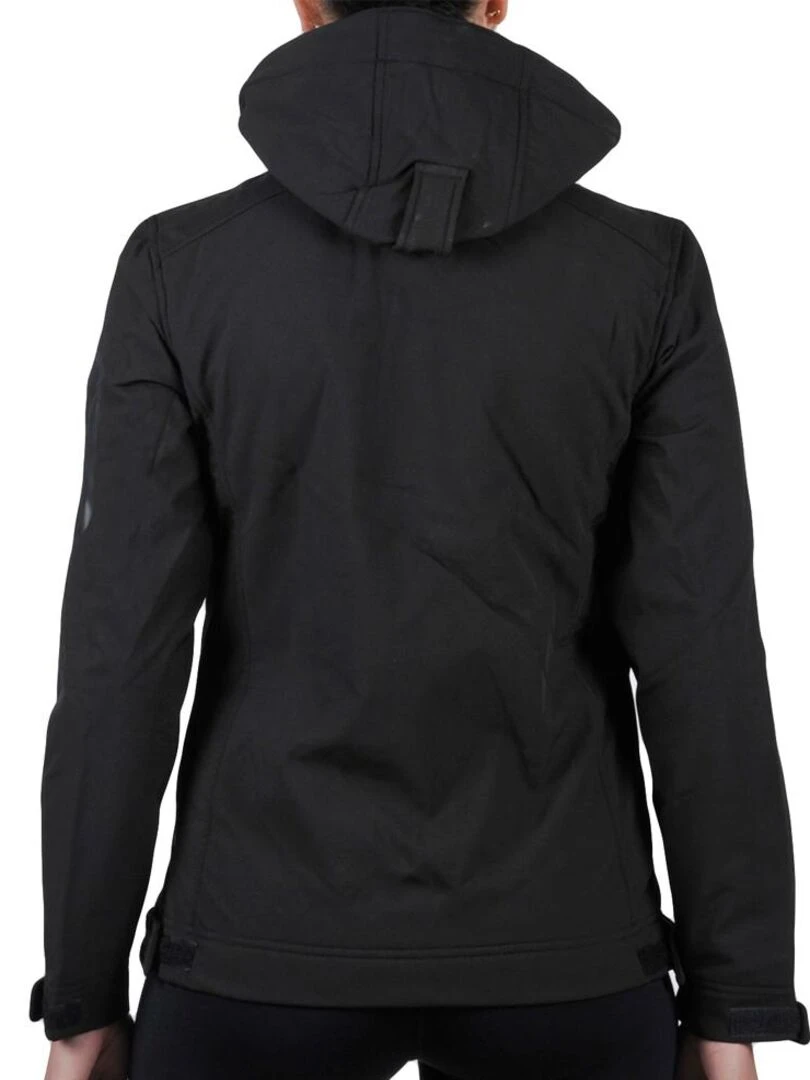 Blouson de ski fille GASOFTIBI   PEAK MOUNTAIN   Noir Noir