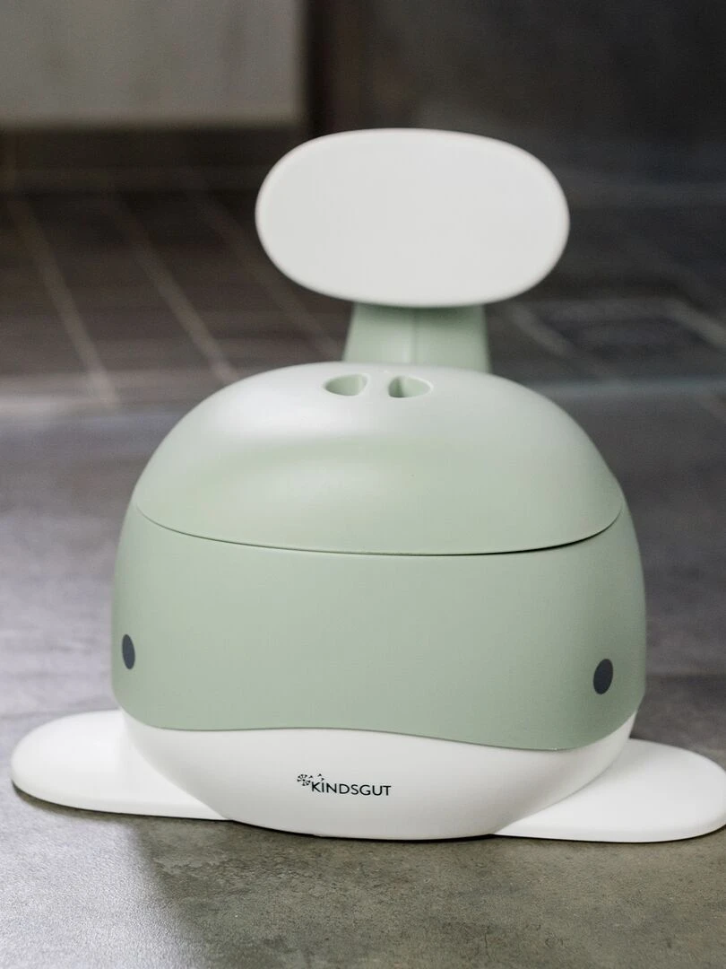 Pot pour bébé baleine   Vert pistache