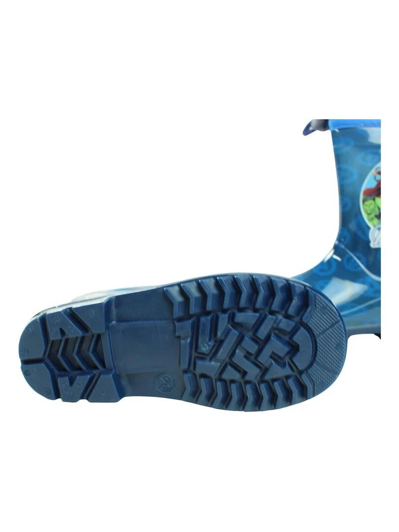 Avengers   Bottes garçon imprimé Avengers   Bleu marine