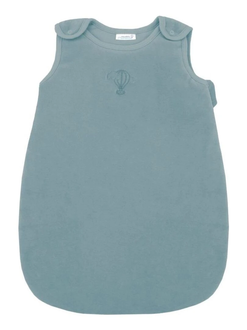 Gigoteuse Velours 0 3 mois 100% Coton Bio couleur Forêt Vert forêt
