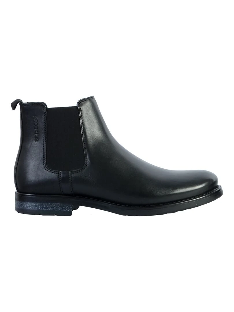 Bottines Cuir Redskins Nathan Noir