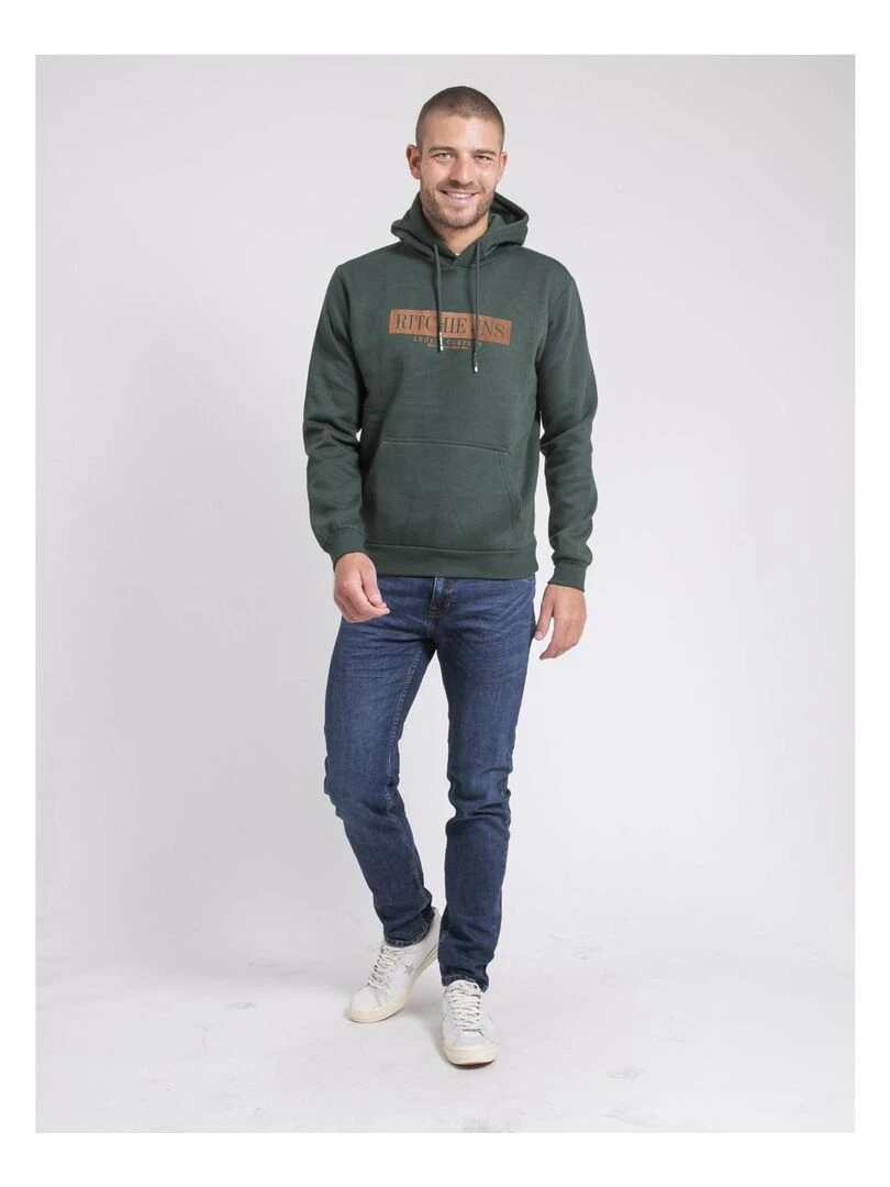 Sweat capuche WEYBURN   Vert