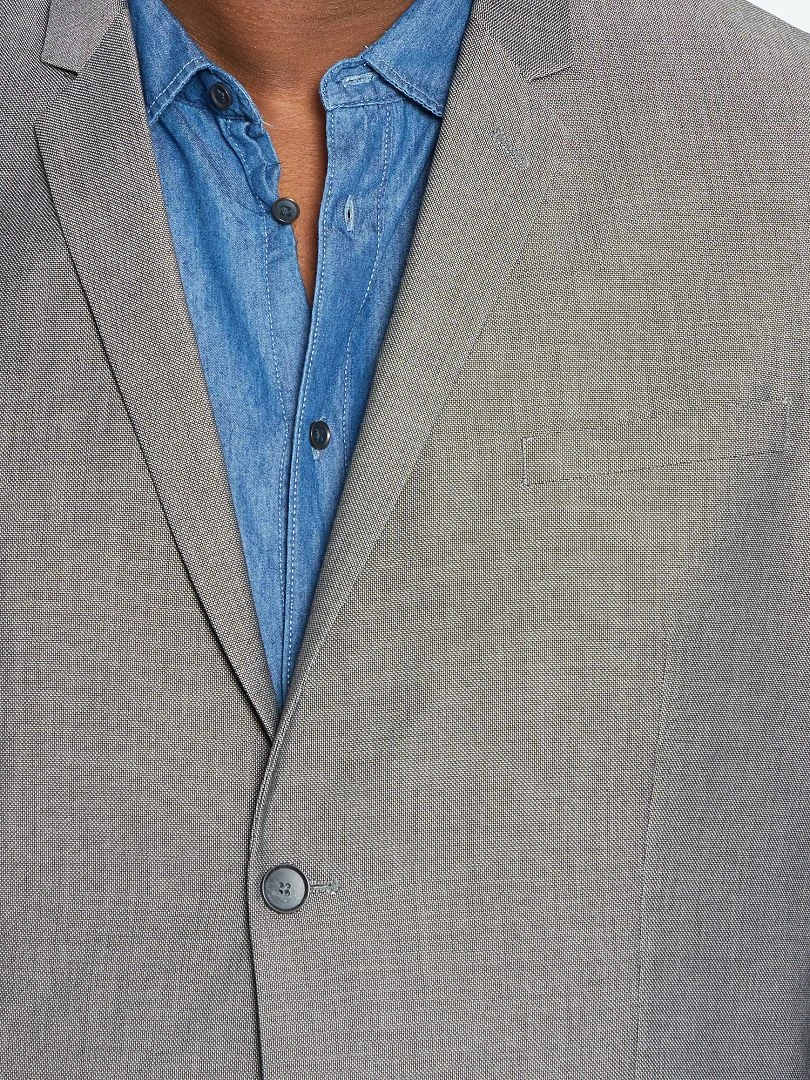 Veste de costume regular   Gris