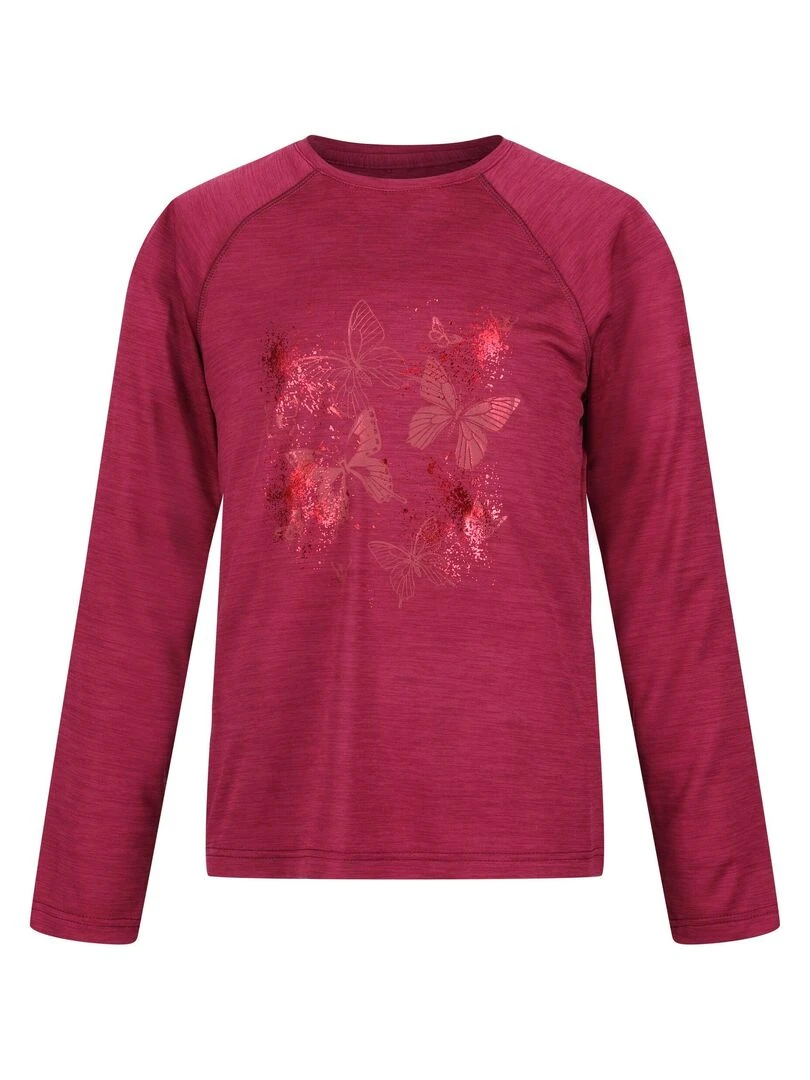 Regatta T shirt BURNLEE Rouge foncé