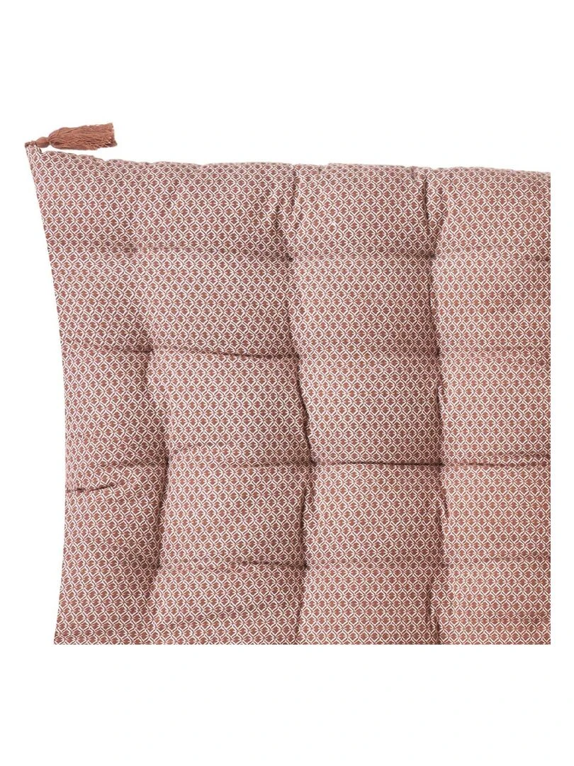 Matelas de sol à pompons Rouge cerise