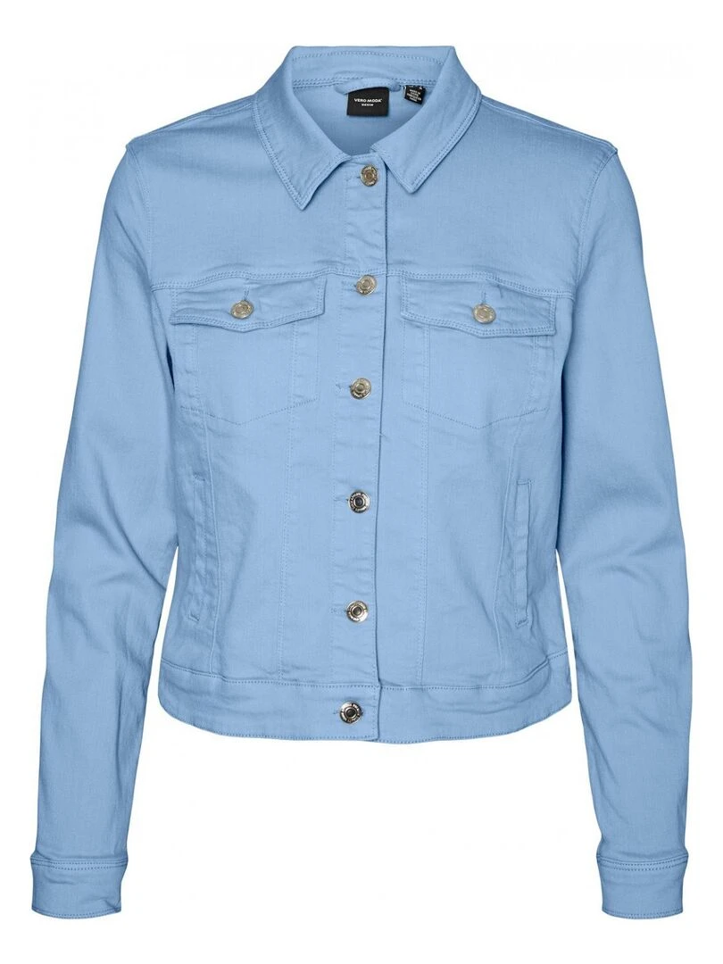 Veste en denim Vero Moda Bleu ciel