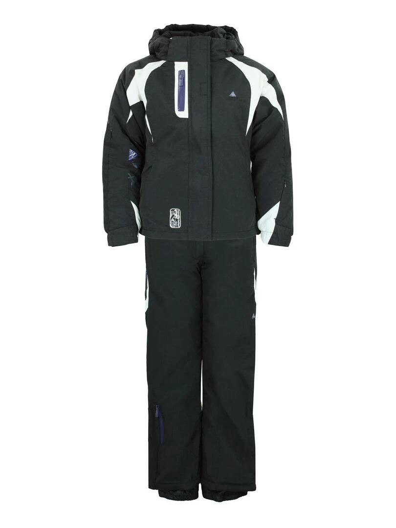 Ensemble de ski fille GINGA PEAK MOUNTAIN Noir Noir