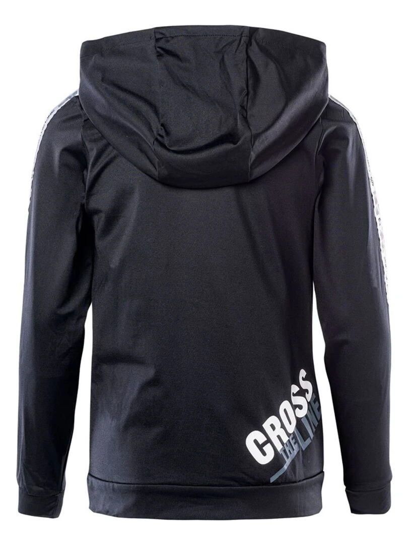 IQ Veste à capuche OKANE Noir Blanc