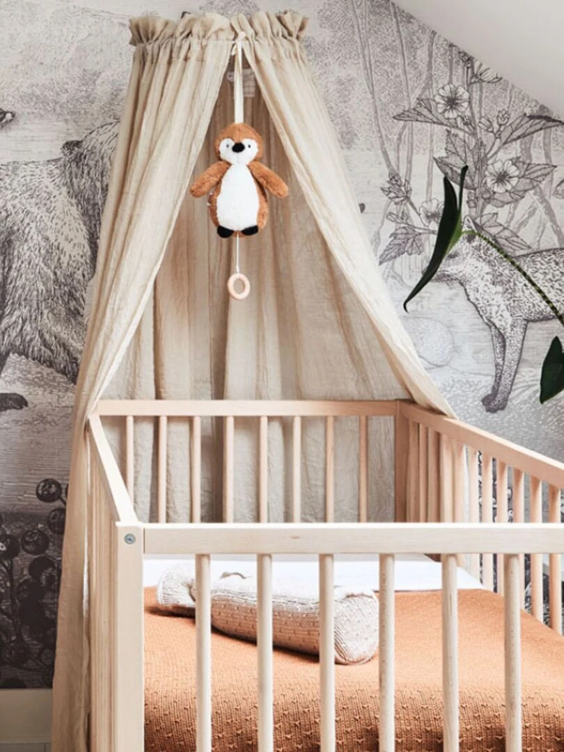 Ciel de lit nougat (155 cm) Beige