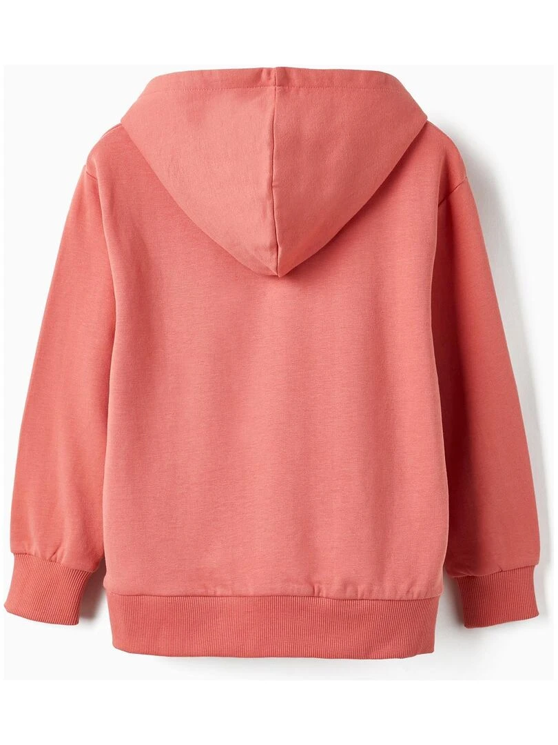 Sweat à capuche en coton pour garçon 'Mickey MICKEY Orange corail