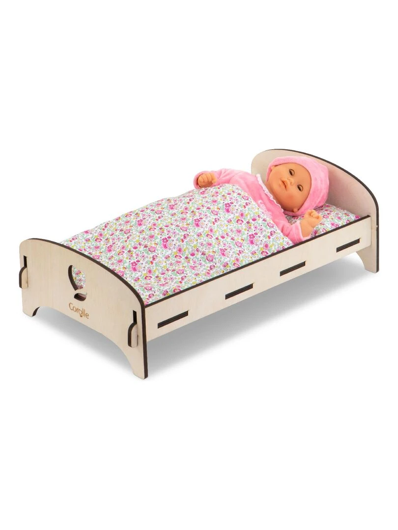 Lit en Bois pour poupon 30 et 36 cm N/A