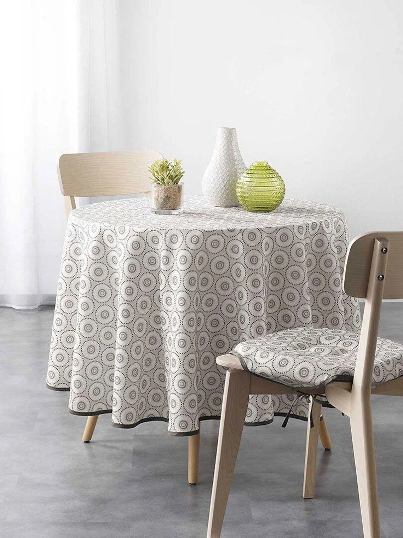 Nappe ronde Salto Noir Noir