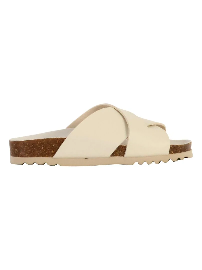 Sandales à Enfiler Scholl Vivian Beige
