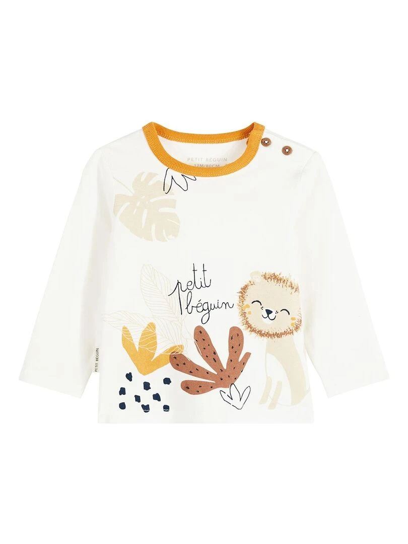 Pyjama bébé en velours ouverture zippée Luna   Ecru