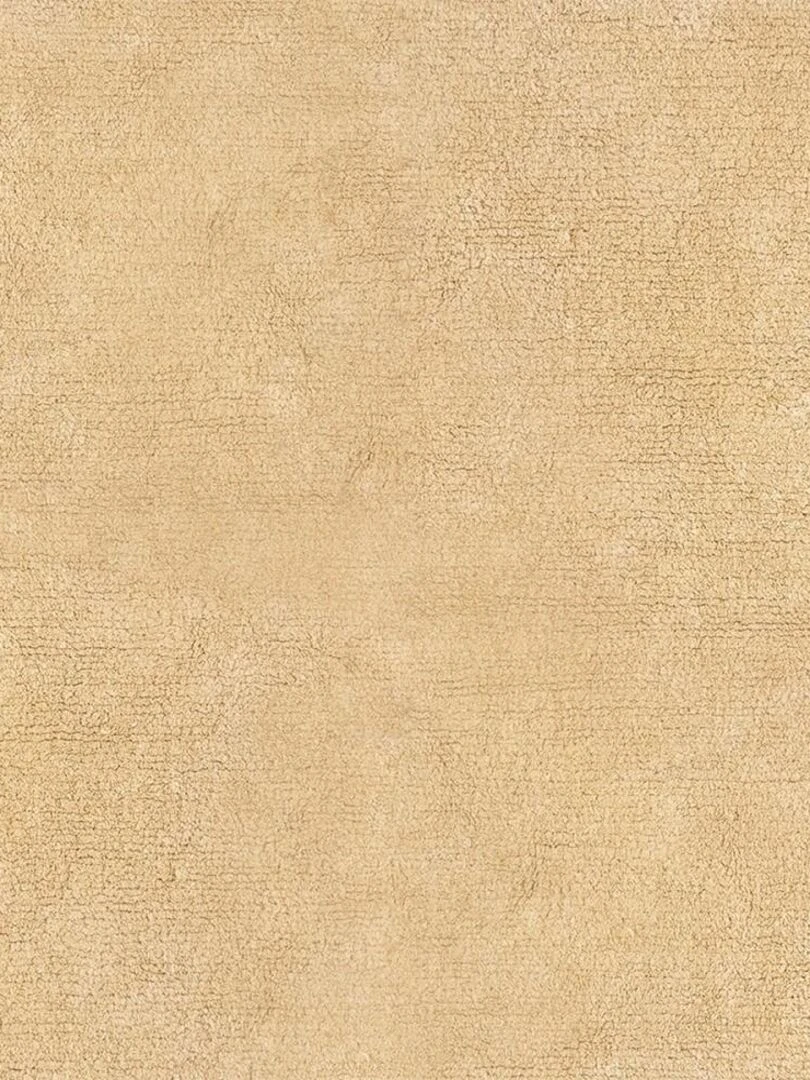 Tapis rectangle coton pompons 100x150 beige   Beige