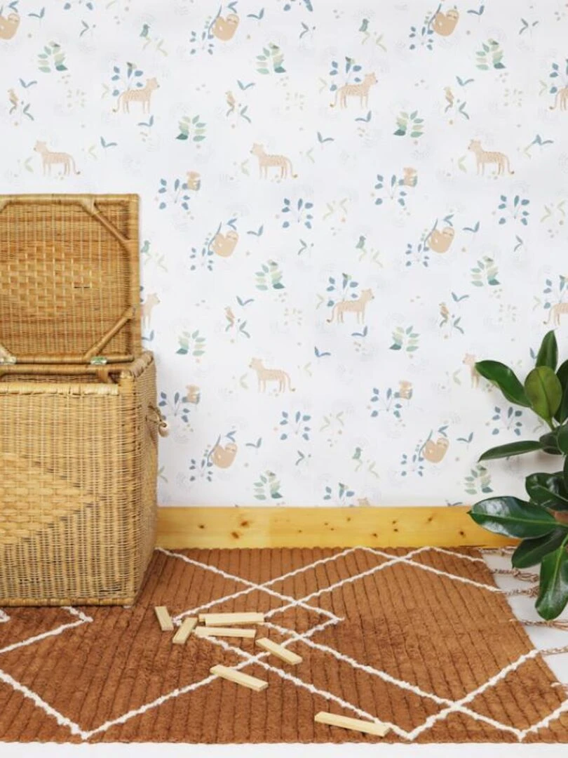 Tapis Rectangulaire Lässa Toffee (100 X 150 Cm)   Marron