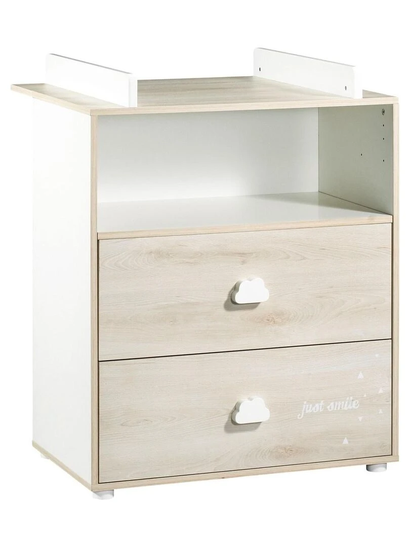 Commode à langer en bois BABYPRICE Beige