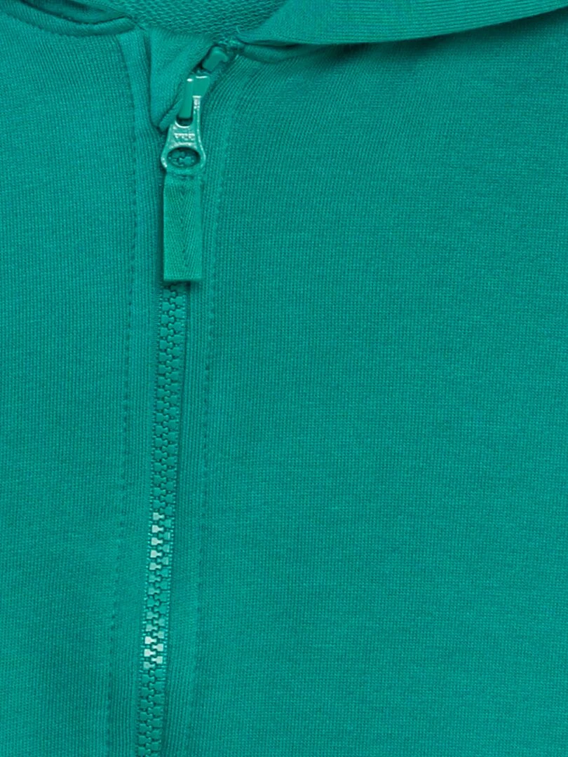 Sweat zippé   So Easy   Vert