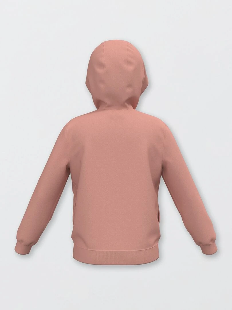 Veste à capuche   rose