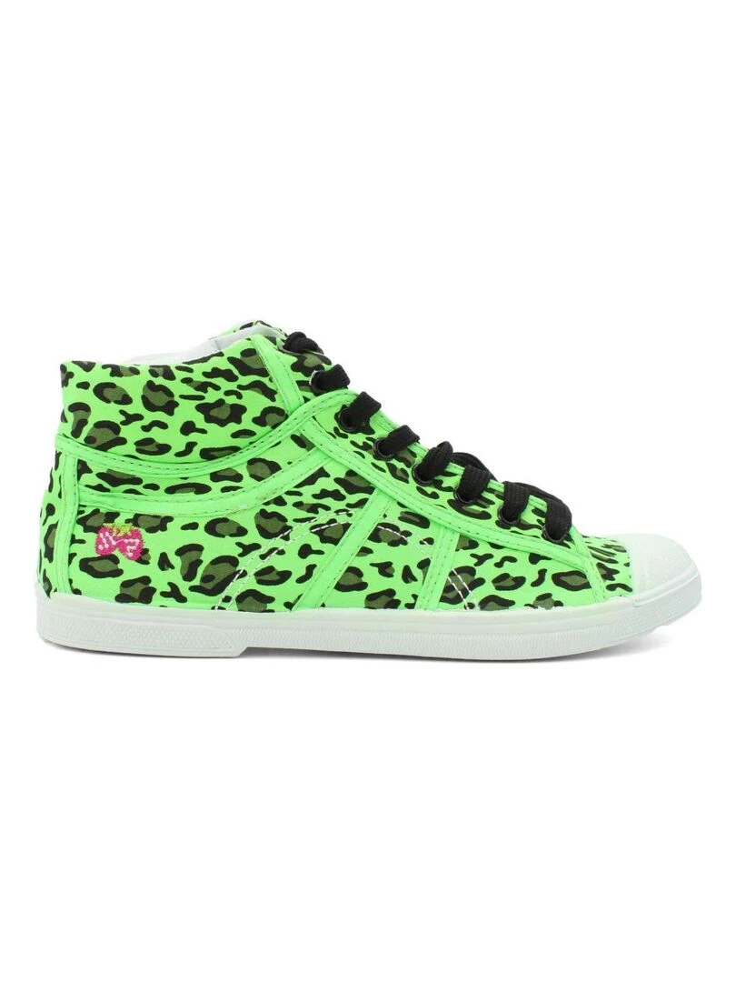 Baskets montantes Kebello Vert