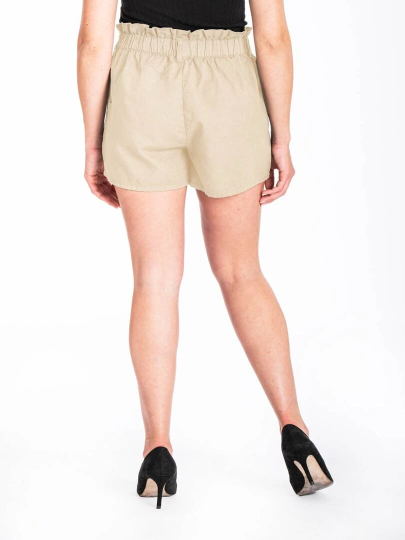 Short coton lin NEREA 'Rica Lewis'   Beige