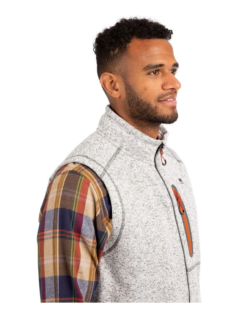 Trespass   Veste sans manches WOODLEY   Beige argile