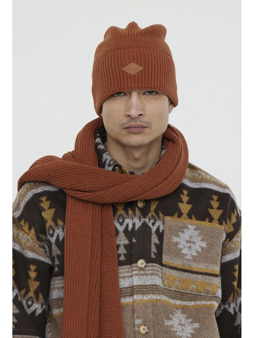 Lee Cooper Bonnet coton VENDI Marron
