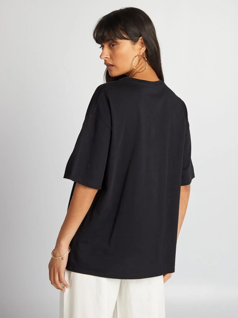 T shirt imprimé 'Friends'   noir