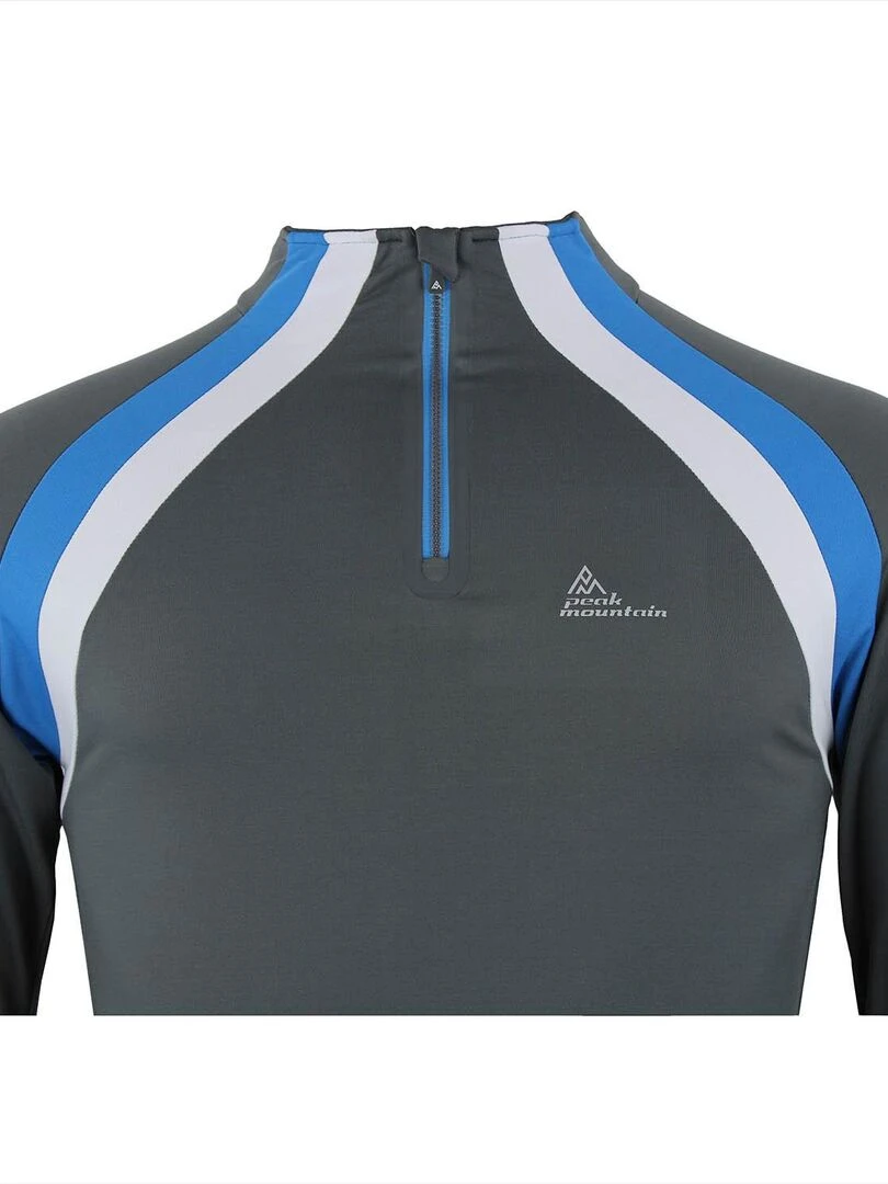 Top technique homme CRANIUM   PEAK MOUNTAIN   Gris