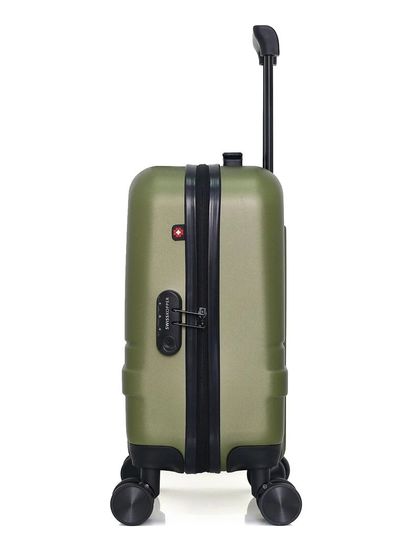 SWISS KOPPER   VALISE CABINE XS USTER 4 ROUES 46 CM   Vert kaki