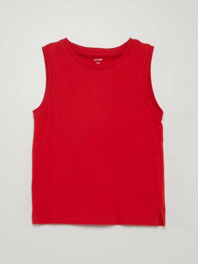 Ensemble débardeur short 2 pièces Rouge