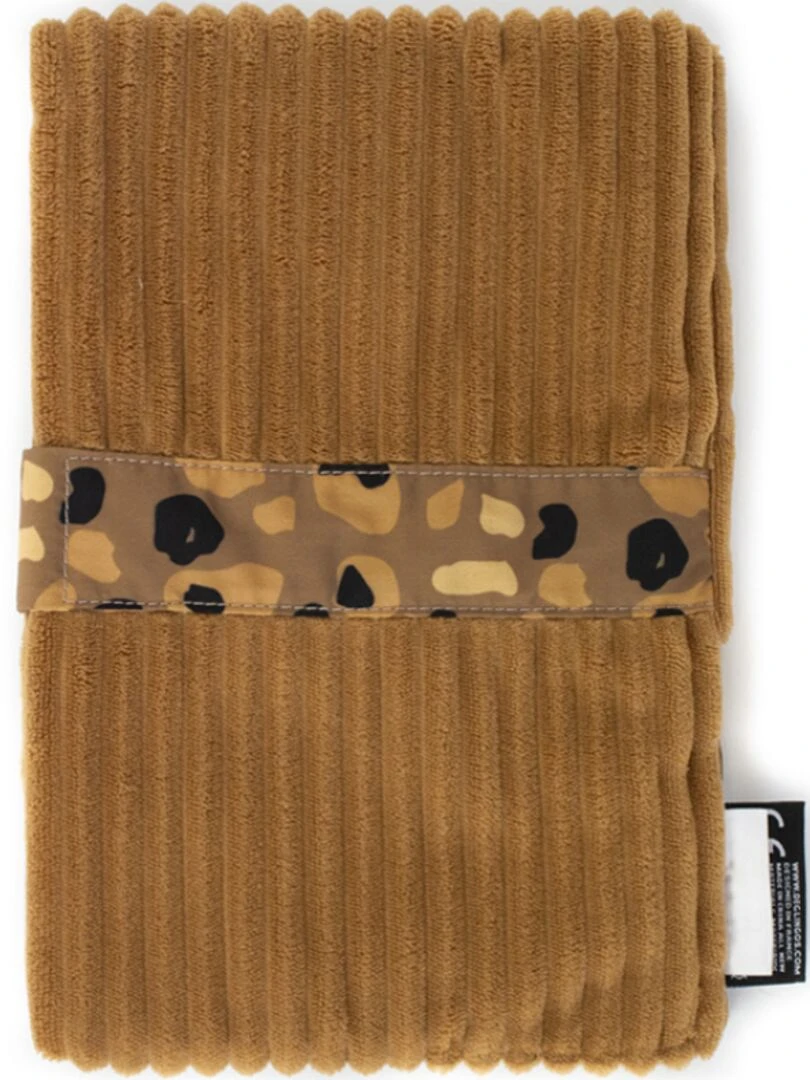 Protège carnet de santé Speculos le tigre Marron