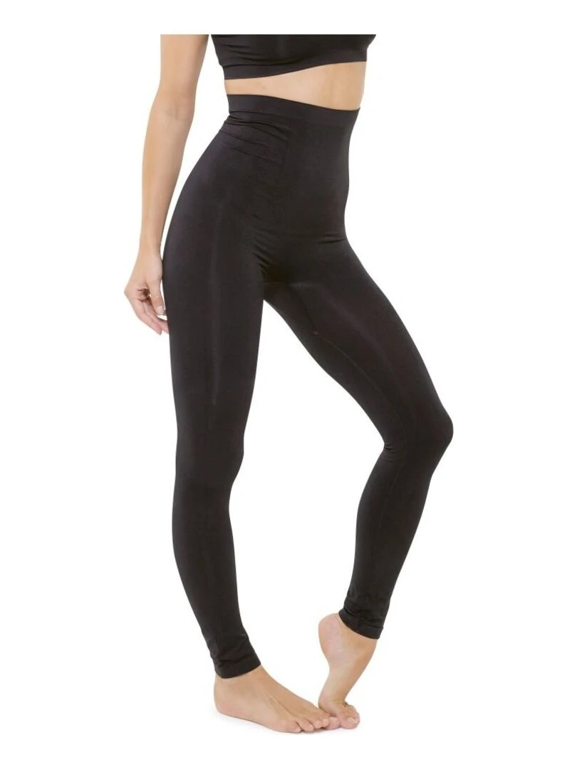 Legging taille haute affinant noir So'Slim Noir