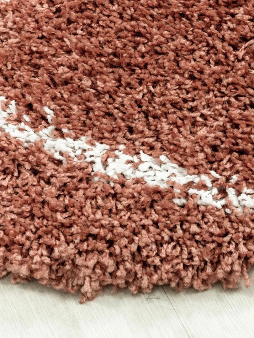 Tapis berbère style SHAGGY A OEKO TEX®   Orange