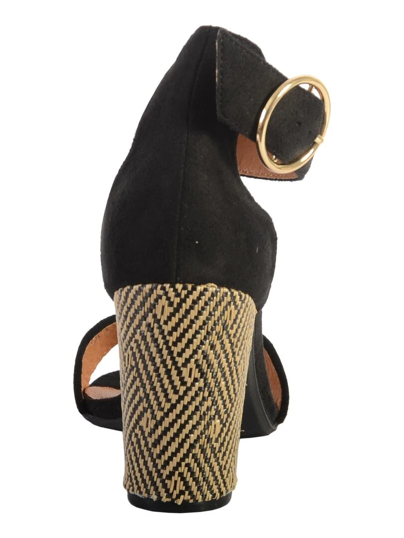 Sandale Talon The Divine Factory   Noir