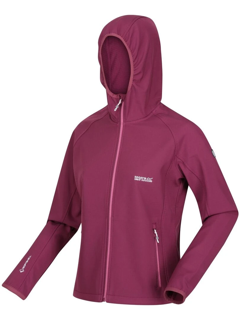 Regatta   Veste softshell   Rouge pourpre