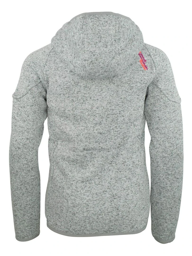 Blouson polaire fille GATORA PEAK MOUNTAIN Gris