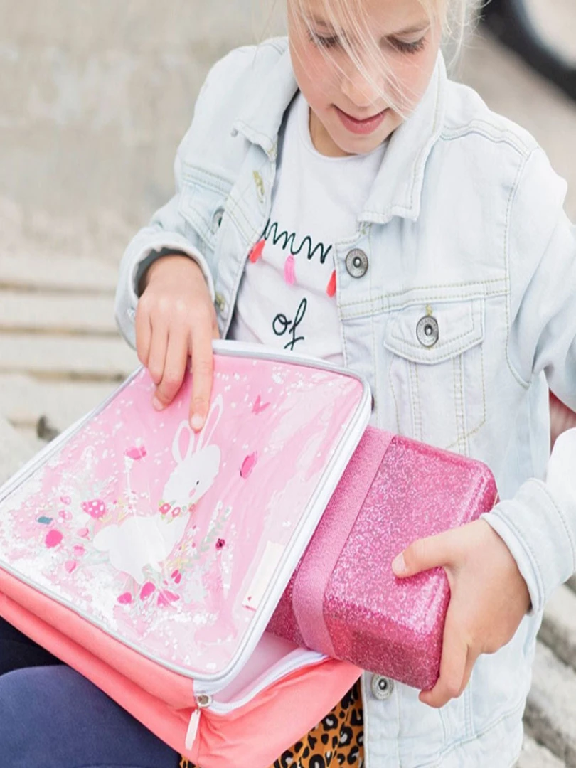 Lunch Box À Paillettes Rose   Rose