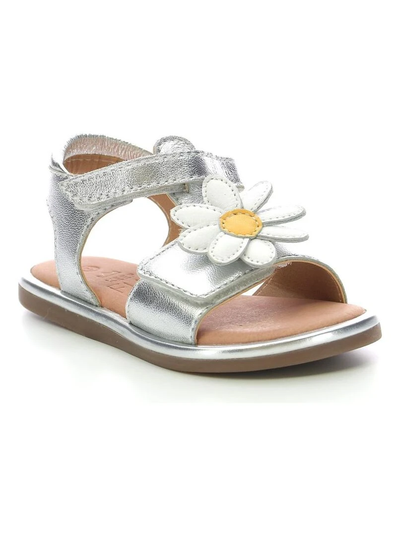 Sandales Cuir Paritt Argent