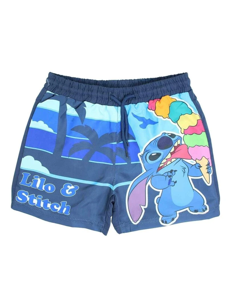 Disney Short De Bain garçon imprimé Lilo Et Stitch Bleu